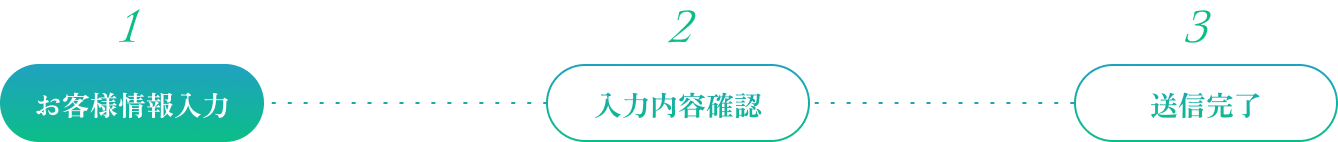 お客様情報入力"