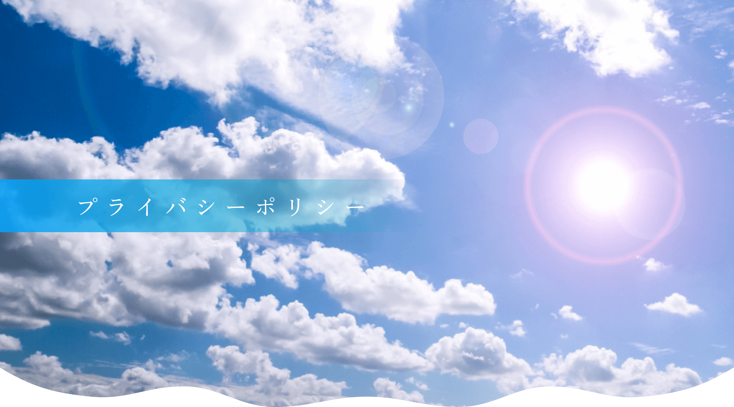 プライバシーポリシー
